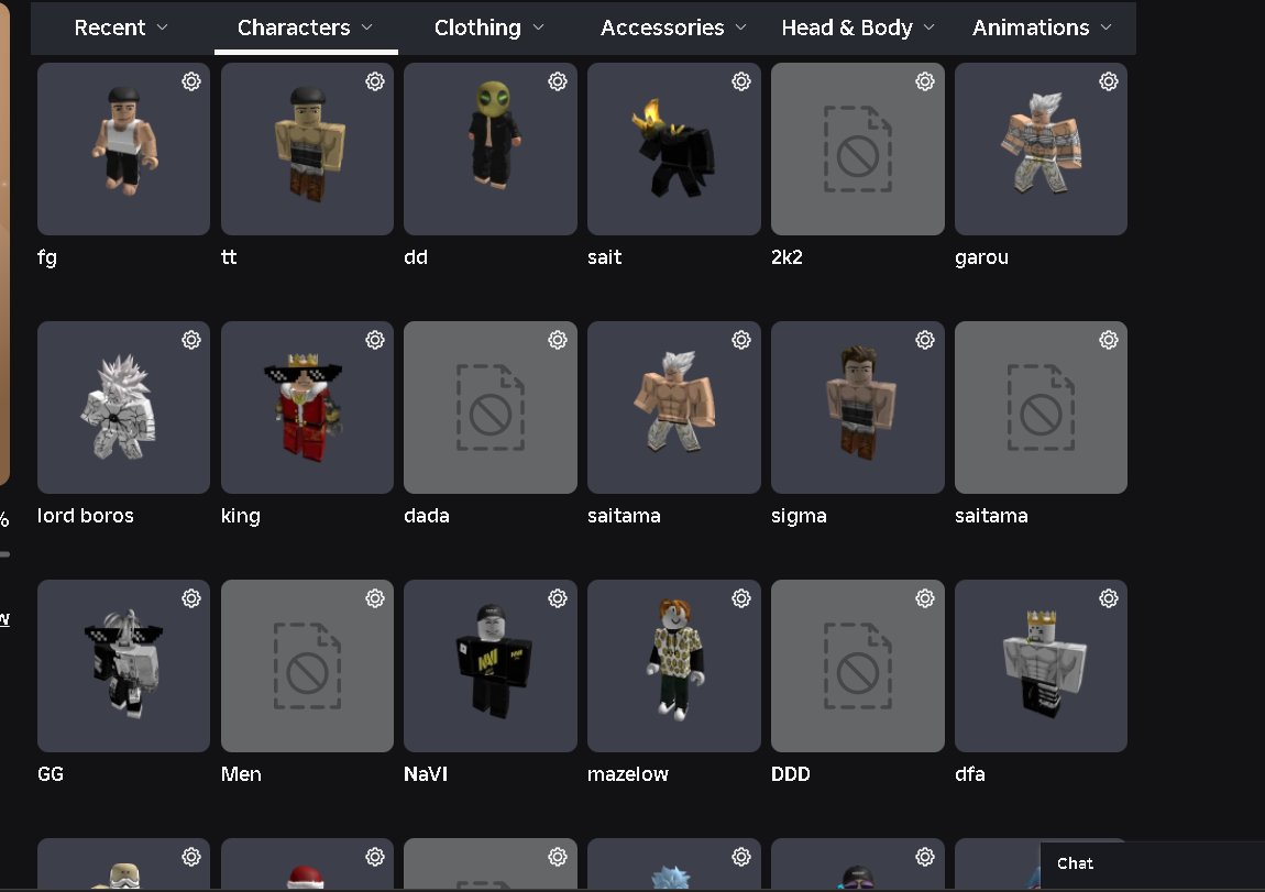 selling account look description total 10k robux The Strongest Battle Ground, Warriror Combat,