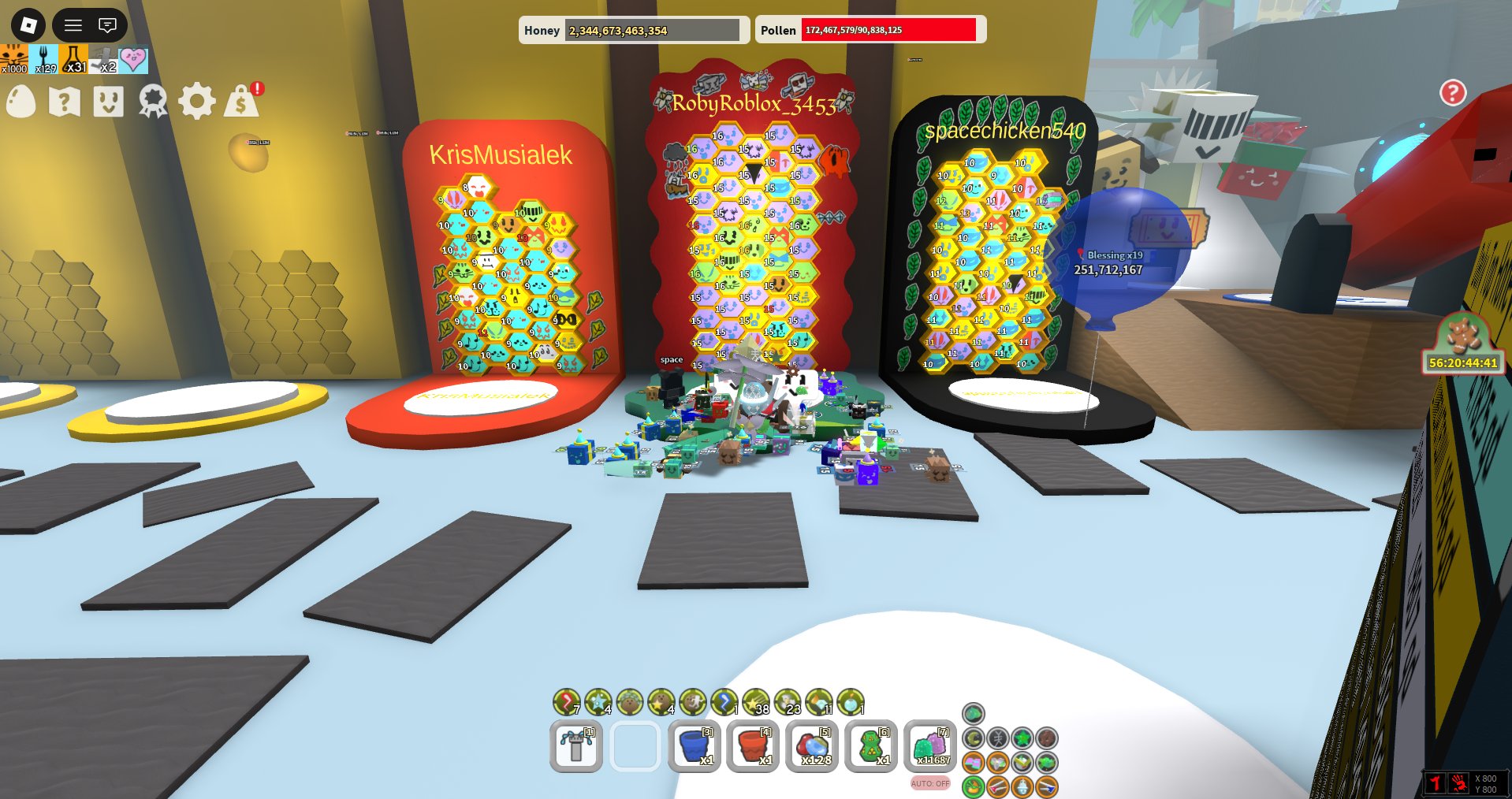 🟥Main account with excellent leveling in BEE SWARM SIMULATOR 11/12/2020🟥Roblox🟥 Slide 1