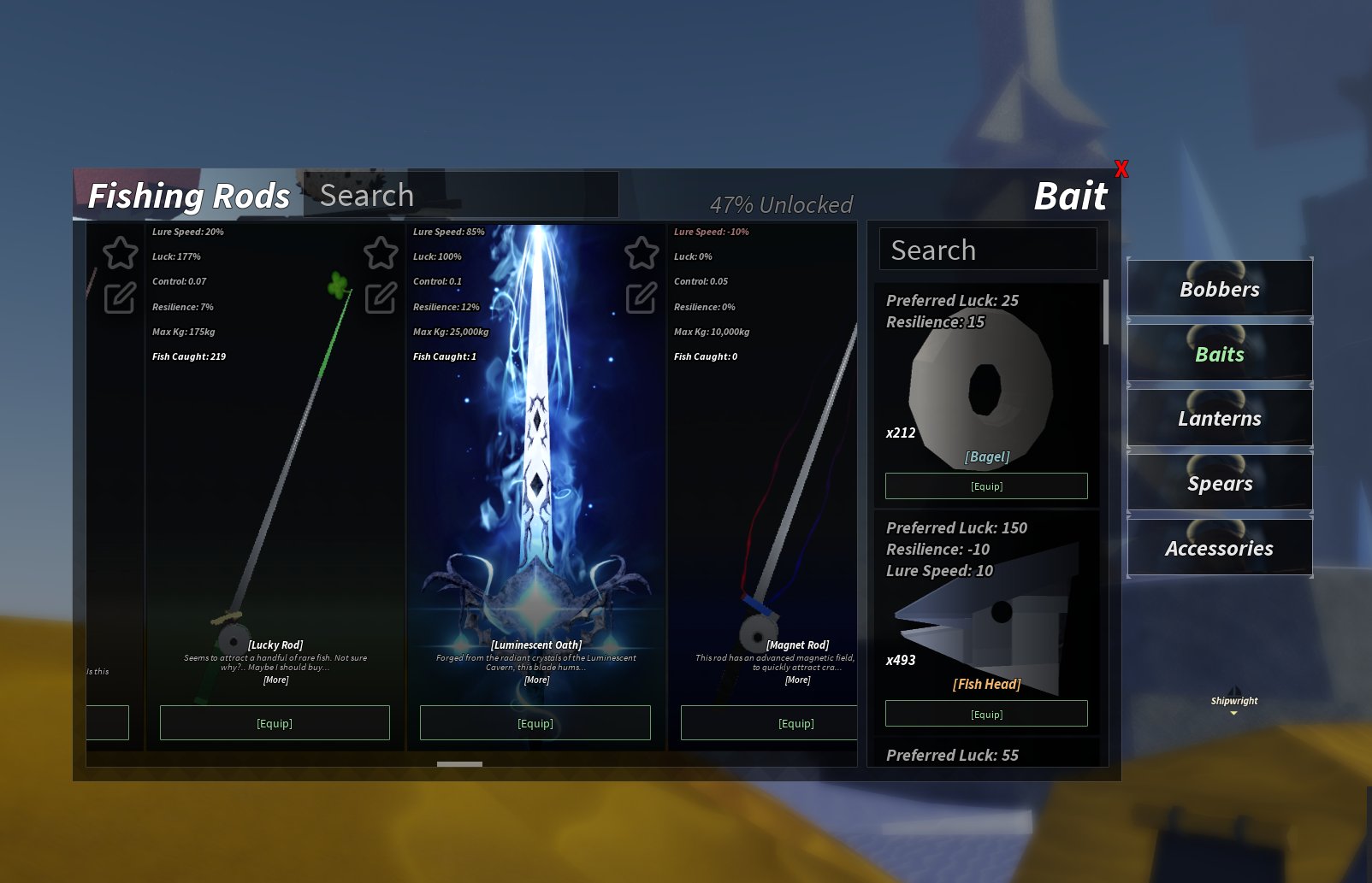 【FAT ACCOUNT】✨💗 Very well-rolled in Fisch and 99 nights + 1.000 robuxes💗✨ DESCRIPTION💗 Slide 2